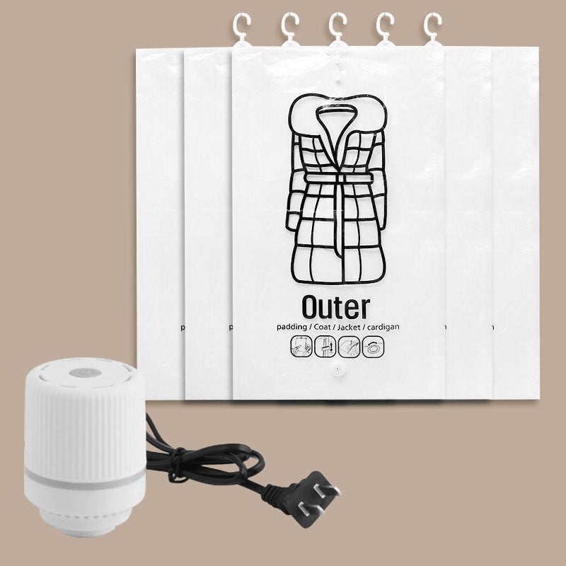 ⏰Hanging Vacuum Storage Bags