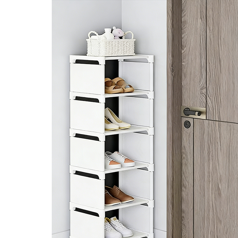 👠 50% OFF NOW! 🚪 Vertical Shoe Rack for Entryway – Space-Saving, Sturdy Metal Frame & Easy Assembly 👟