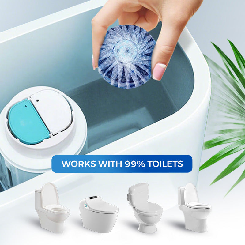 🌸Buy 2 Get 1 Free🌸Toilet Bowl Deodorizer Tablets with Fresh Aroma (1 tablet = 3 regular tablets) 🚽🧼
