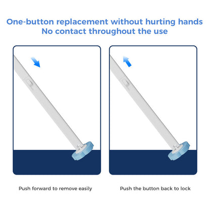 ⚡ Disposable Toilet Cleaning System – Hygienic One-Click Cleaning, No Residue Left, Easy to Use & Disposable 🧼