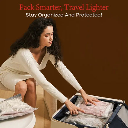 🔥 X7 Cordless Travel Vacuum Bag Set