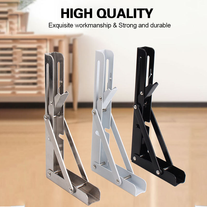 🥳2026 HOT SALE🥳🛋️📚 Fold in a Second, Declutter Instantly! Multi-use Bracket for a Tidy Kitchen/Study 50% OFF🧱✨