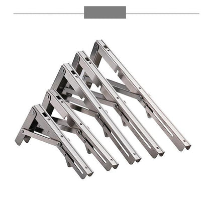 🥳2026 HOT SALE🥳🛋️📚 Fold in a Second, Declutter Instantly! Multi-use Bracket for a Tidy Kitchen/Study 50% OFF🧱✨