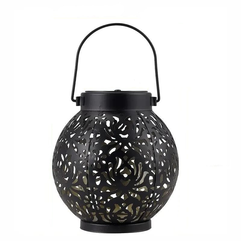 🥳2026 HOT SALE🥳💞50K+ SOLD!🌙🌿 50% OFF! Solar Pendant Lanterns – Intricate floral cut-outs cast beautiful shadows. Metal, IP55 waterproof. Auto on/off, zero electricity. Magical garden glow. 🏡✨