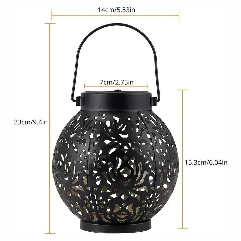 🥳2026 HOT SALE🥳💞50K+ SOLD!🌙🌿 50% OFF! Solar Pendant Lanterns – Intricate floral cut-outs cast beautiful shadows. Metal, IP55 waterproof. Auto on/off, zero electricity. Magical garden glow. 🏡✨