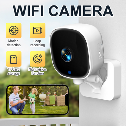 🔥 Crystal-clear security camera 🎥 Color Night Vision 🌙 24/7 Recording & Smart Alerts 🚨 Easy Install! 🔒