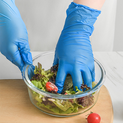 100PCS Food-Grade Disposable Nitrile Gloves