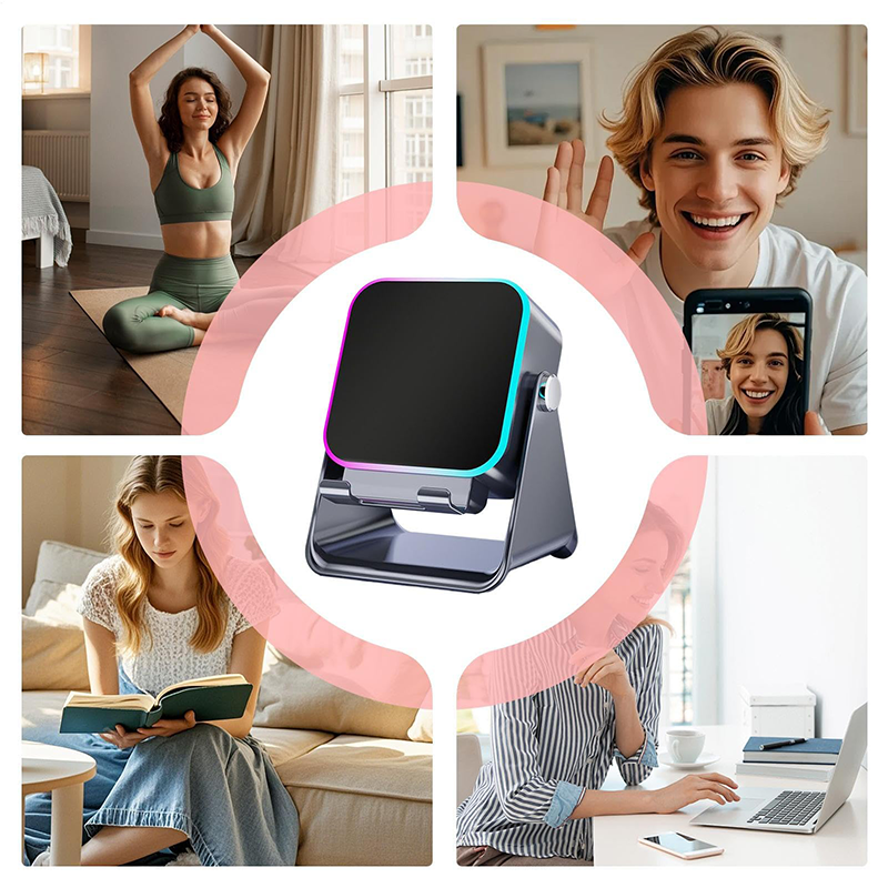 📱 5-in-1 Wireless Induction Bluetooth Speaker &amp; Phone Stand