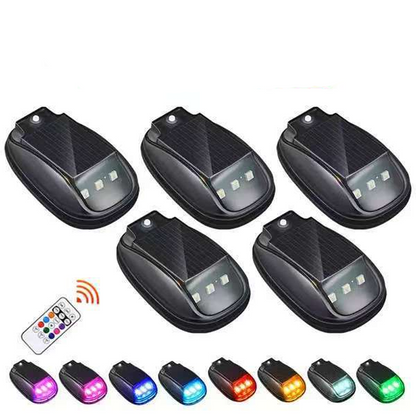 ☀️ 50% OFF NOW! 💡 Solar-Powered Car Roof Light – Waterproof, Remote Control & Easy Installation 🚗✨