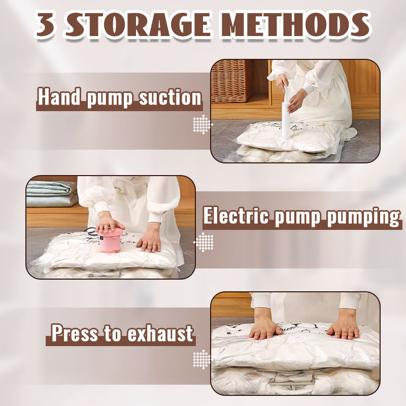 ⏰Hanging Vacuum Storage Bags