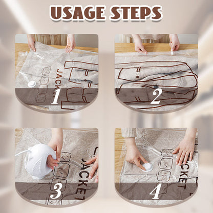 ⏰Hanging Vacuum Storage Bags