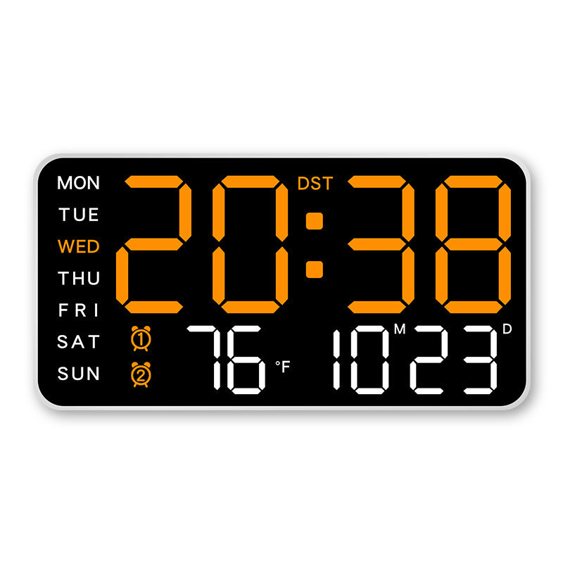 🔥Multifunctional decorative LED digital wall clock, the limitless digital clock for the modern Norwegian home