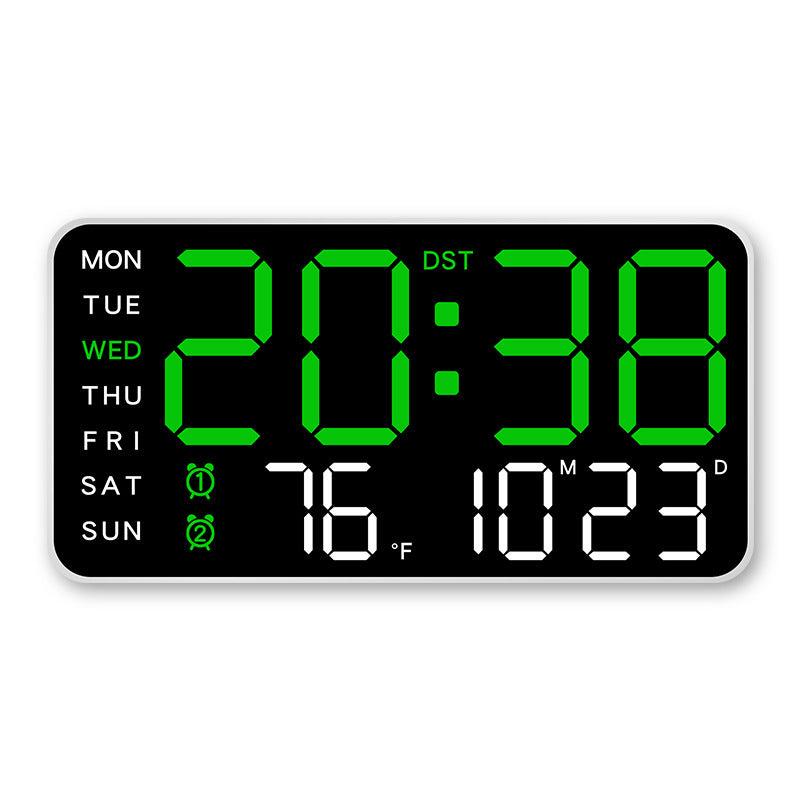 🔥Multifunctional decorative LED digital wall clock, the limitless digital clock for the modern Norwegian home