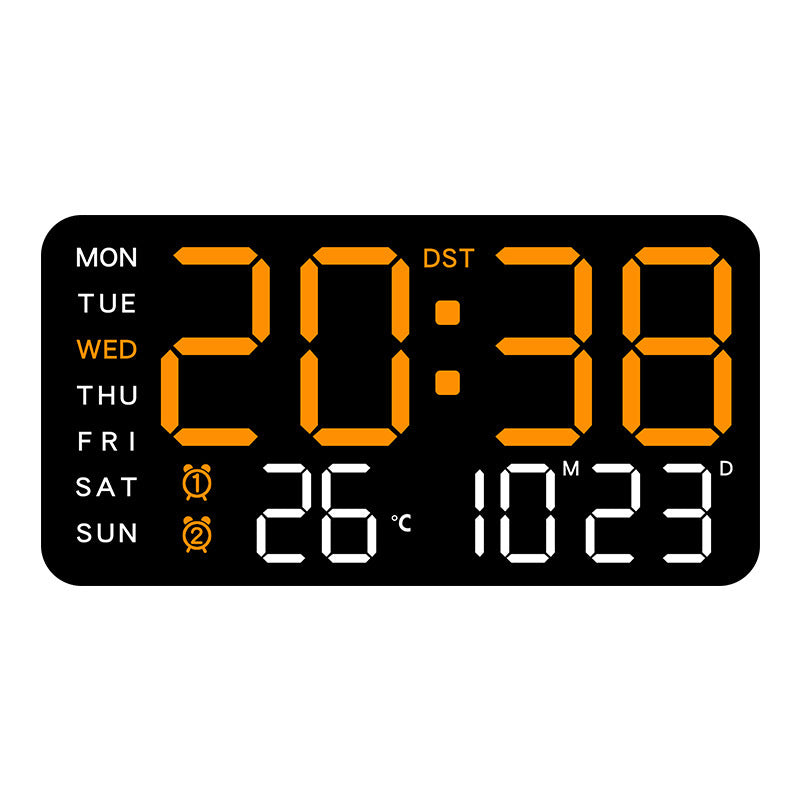 🔥Multifunctional decorative LED digital wall clock, the limitless digital clock for the modern Norwegian home