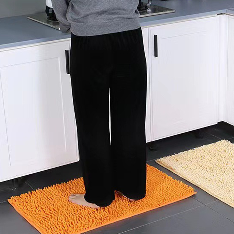 Absorbierende Chenille-Badezimmermatte