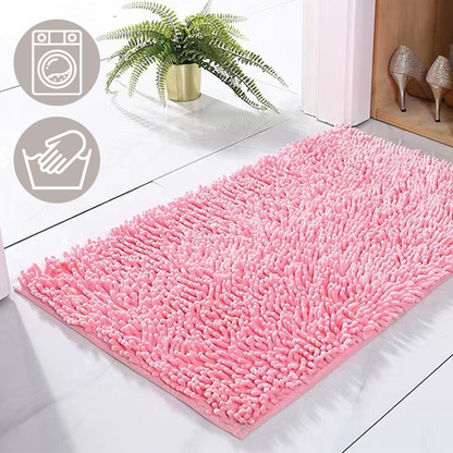 Absorbierende Chenille-Badezimmermatte
