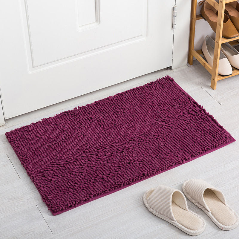 Absorbierende Chenille-Badezimmermatte