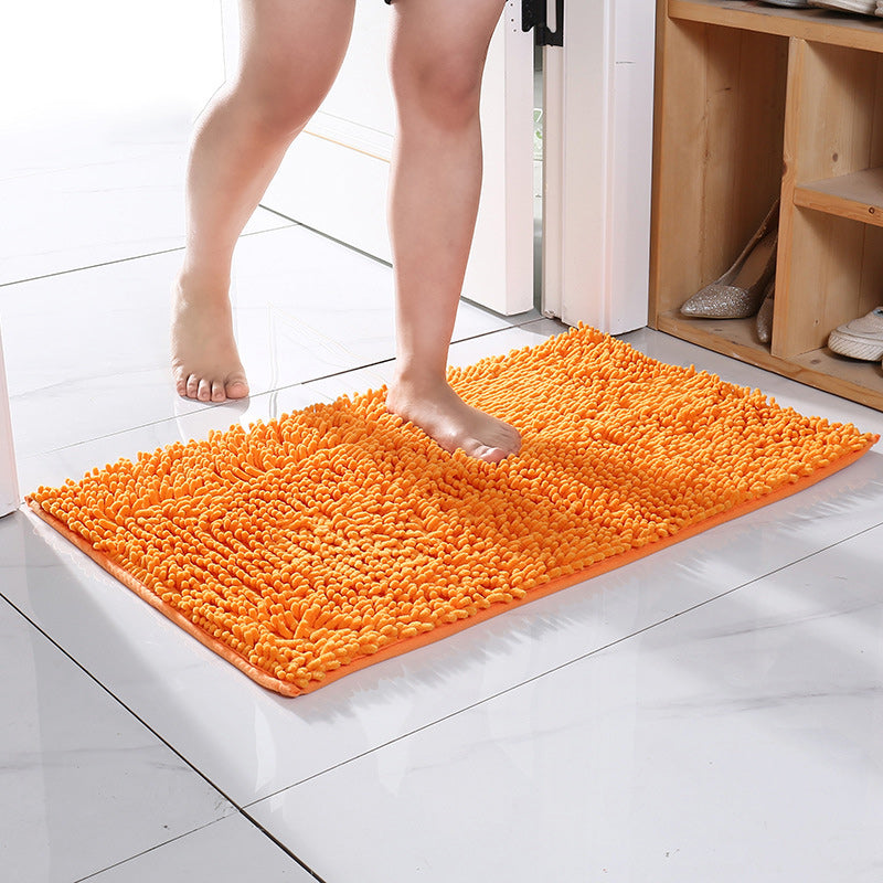 Absorbierende Chenille-Badezimmermatte
