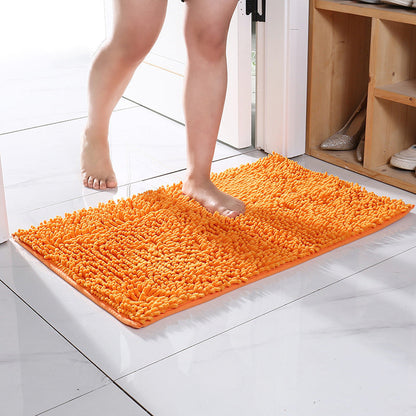 Absorbierende Chenille-Badezimmermatte
