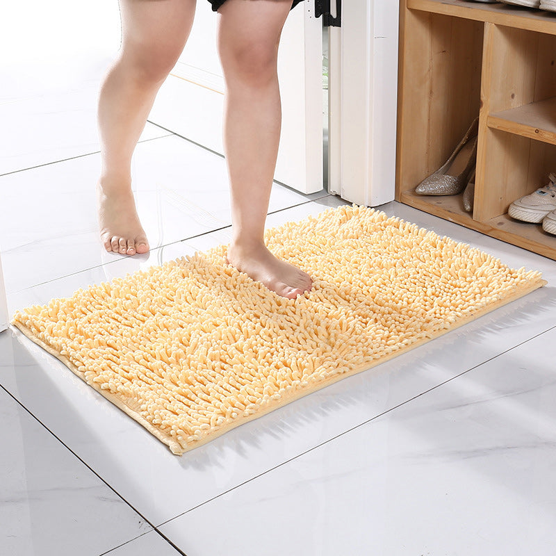 Absorbierende Chenille-Badezimmermatte