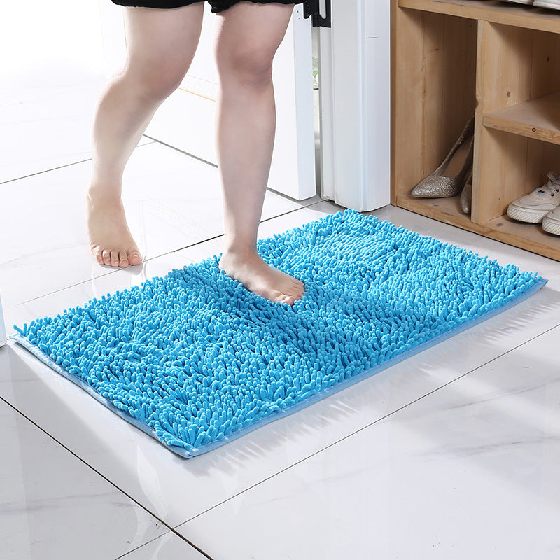 Absorbierende Chenille-Badezimmermatte
