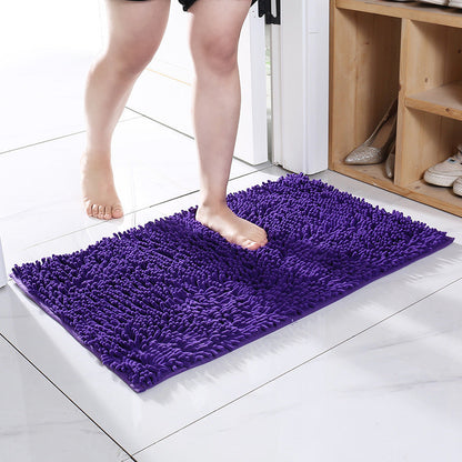 Absorbierende Chenille-Badezimmermatte
