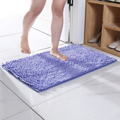 Absorbierende Chenille-Badezimmermatte