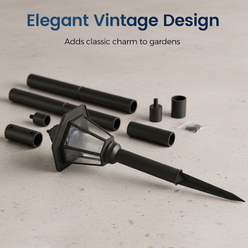 💐50% OFF ! Hexagonal Solar Lights – Auto On at Dusk 🌙🛠️【Limited Stock】