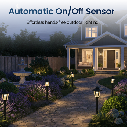 💐50% OFF ! Hexagonal Solar Lights – Auto On at Dusk 🌙🛠️【Limited Stock】