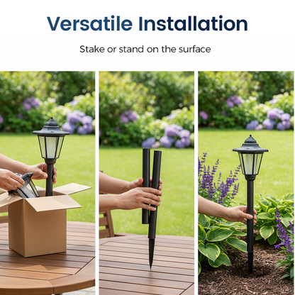 💐50% OFF ! Hexagonal Solar Lights – Auto On at Dusk 🌙🛠️【Limited Stock】