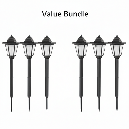 💐50% OFF ! Hexagonal Solar Lights – Auto On at Dusk 🌙🛠️【Limited Stock】