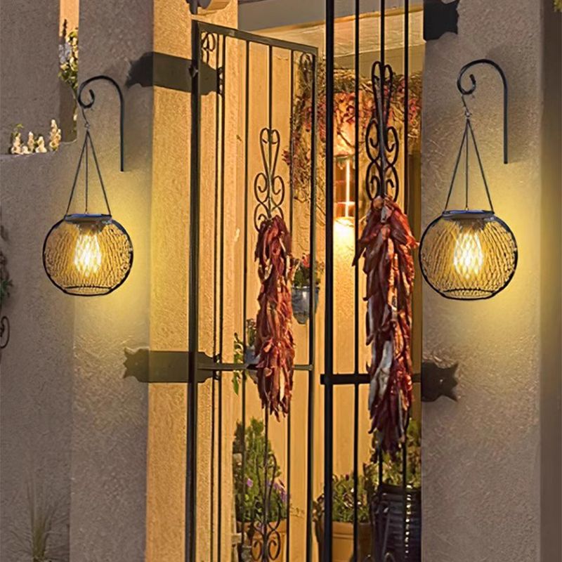 Retro Metal Solar Lanterns