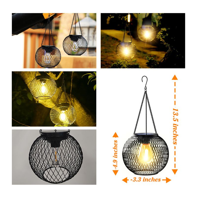 Retro Metal Solar Lanterns