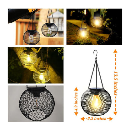 Retro Metal Solar Lanterns
