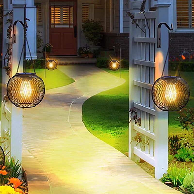 Retro Metal Solar Lanterns