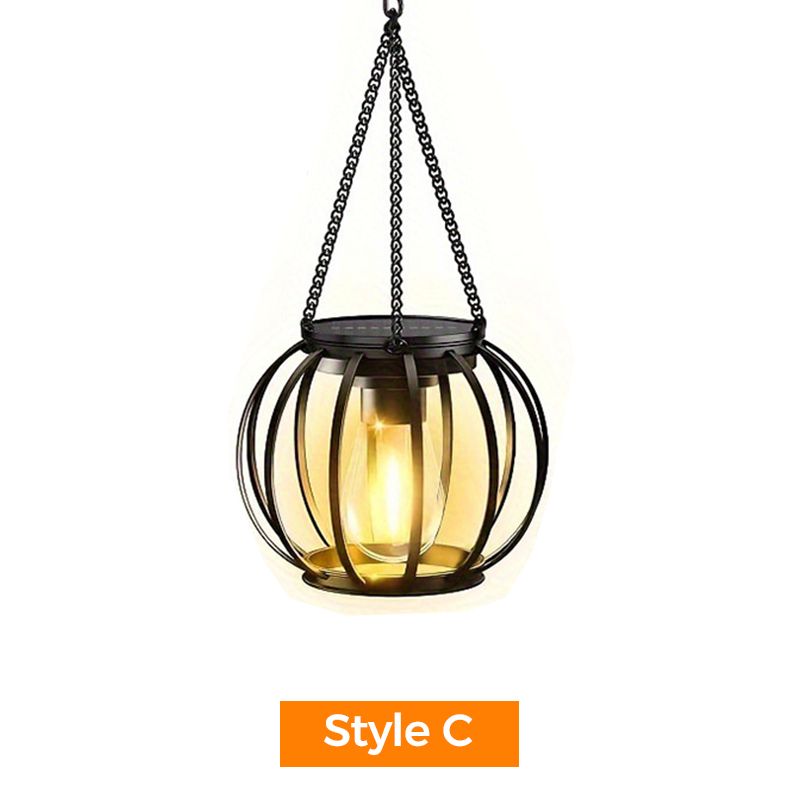 Retro Metal Solar Lanterns