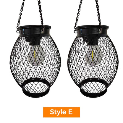 Retro Metal Solar Lanterns