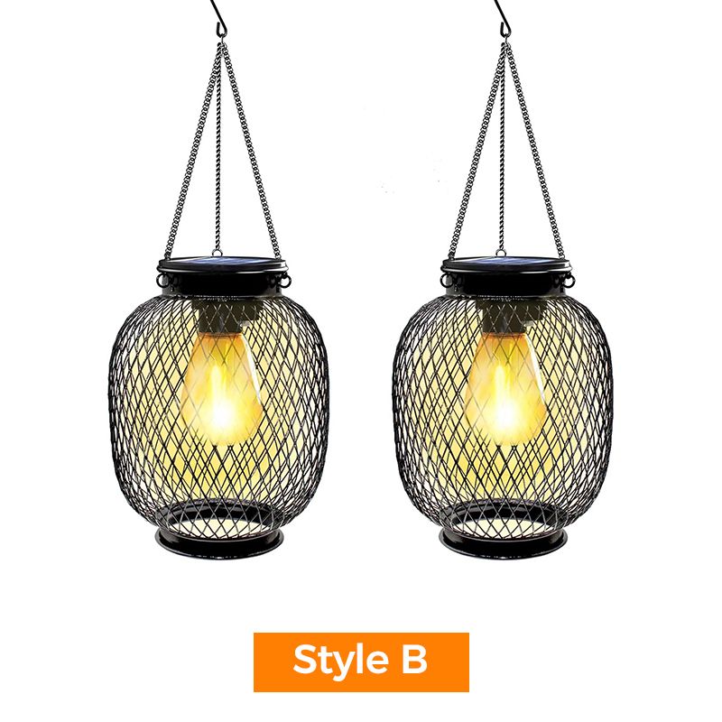Retro Metal Solar Lanterns