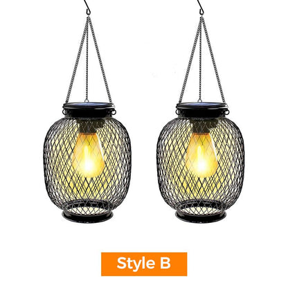 Retro Metal Solar Lanterns