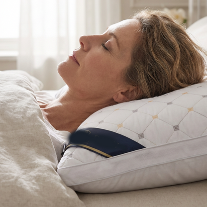 Ergonomic Neck Support Pillow with Quick Rebound Fill